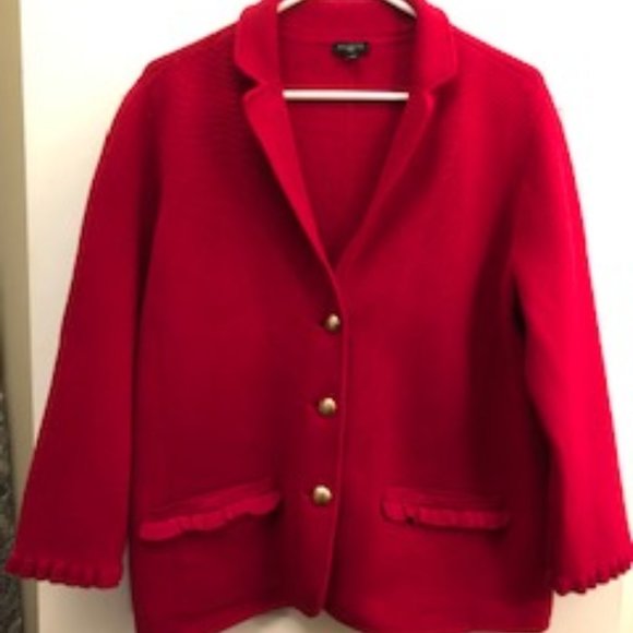 ⬇️Talbots Sweater Jacket - Picture 3 of 9